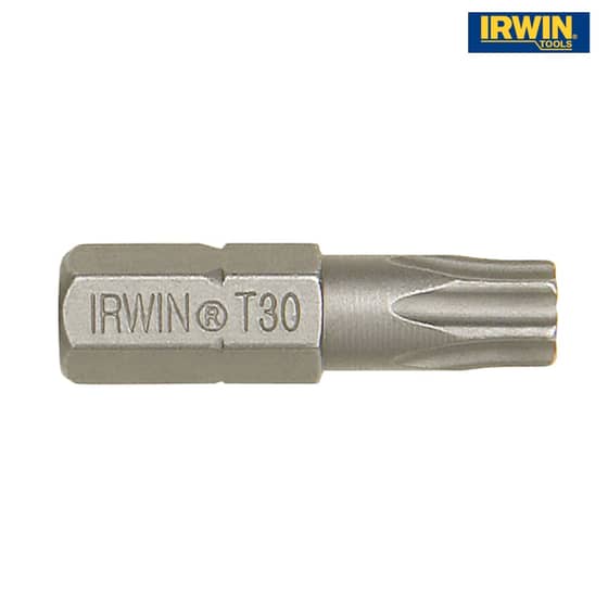 IRWIN Screwdriver Bits Torx T30 25mm Pack of 2 - 10504840