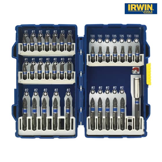 IRWIN Impact Screwdriver Bit Set of 32 - 1923437