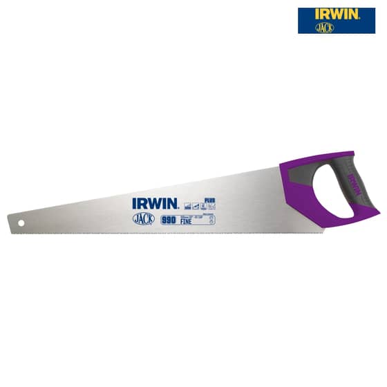 IRWIN Jack 990UHP Fine Handsaw Soft-Grip 550mm (22in) 9tpi - 10505215