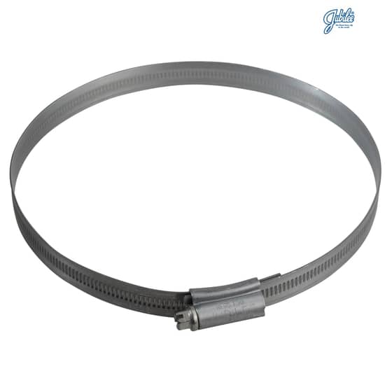 Jubilee 6X Zinc Protected Hose Clip 120 - 150mm (4.3/4 - 5.7/8in) - 6XMS