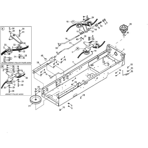 Countax K1850 - From 01-01-2003 To 01-01-2005 - 06 PTO And Transmission
