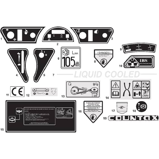 Countax K1850 - From 01-01-2005 To 01-01-2006 - 17 Decals