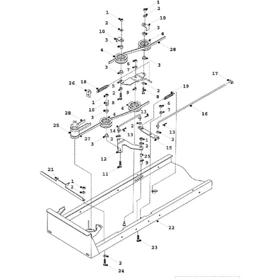 Countax K18 - - 06 Chassis PTO