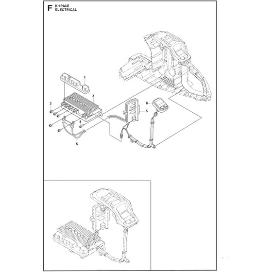 Husqvarna K1 PACE - 970445803 - Electrical