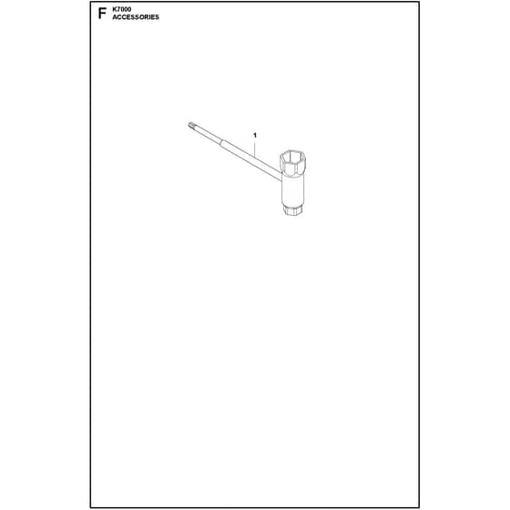 Husqvarna K7000 - 970744501 - Accessories