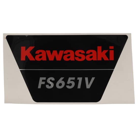 Genuine Kawasaki FS651V Decal - 56080-0747 - ONLY 1 LEFT