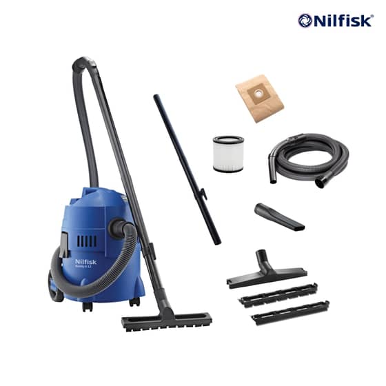 Kew Nilfisk Alto Buddy II Wet & Dry Vacuum 12 Litre 1200 Watt 240 Volt - 18451120