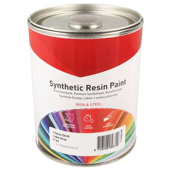 Hitachi ZX30 Cab Grey Paint 1L - 714508