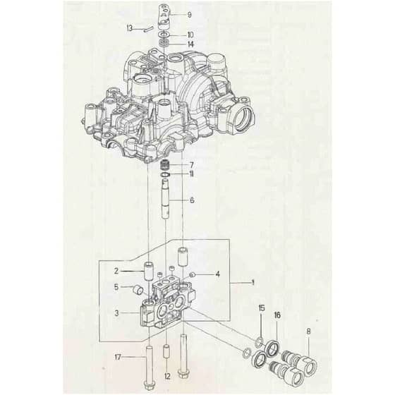 Countax Ktm10N - From 01-01-2005 - 03 Center Case Assy