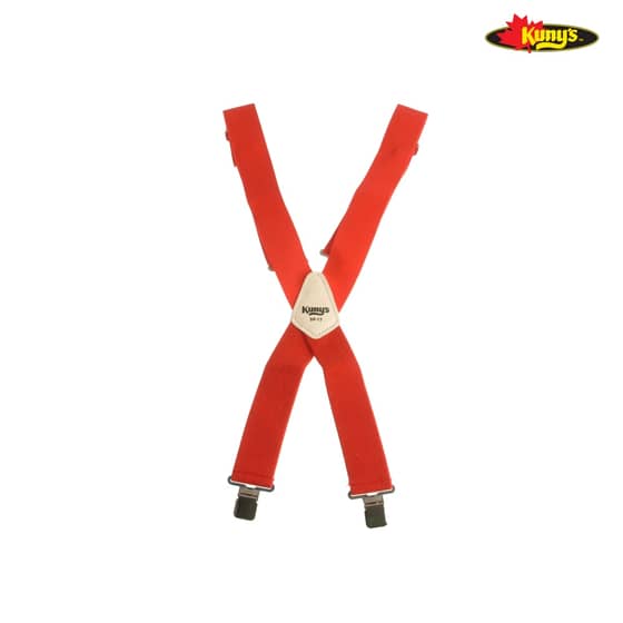 Kunys SP-17R Red Braces 2in Wide - SP17R
