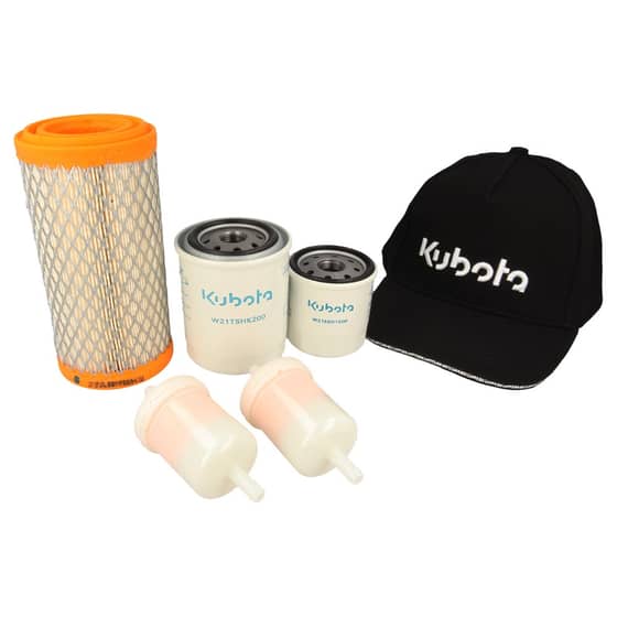Genuine Kubota G18, G2160, GR1600, GR2100 Service Kit - W21TK-00072