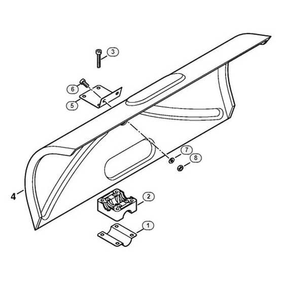 Genuine Stihl KW / F - KW Deflector (03.2005)
