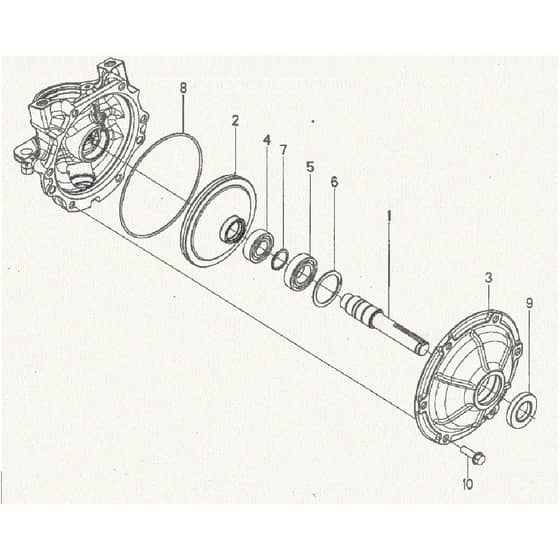 Countax Kxh7N Kxh10N - From 01-01-2005 - 12 Spindle Assy