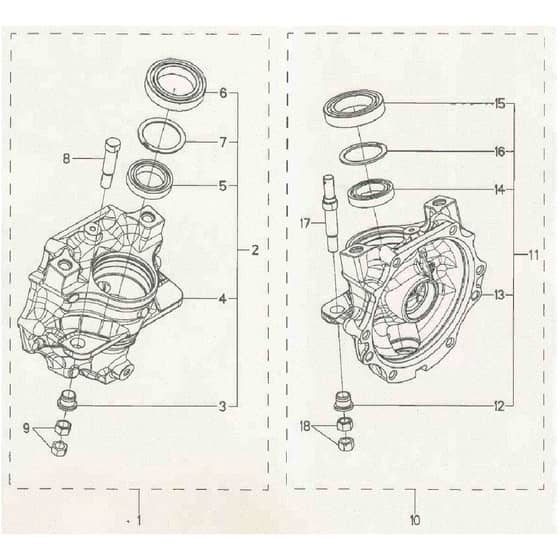 Countax Kxh7N Kxh10N - From 01-01-2005 - 13 Service Parts