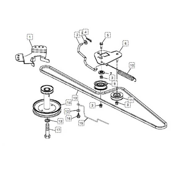 John Deere L100 - PC9288 - Belt Drive - ST645561