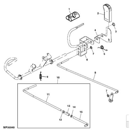 John Deere L105 - PC9305 - Forward - ST645977