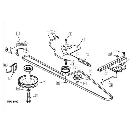 John Deere L110 - PC9289 - Belt Drive - ST645462