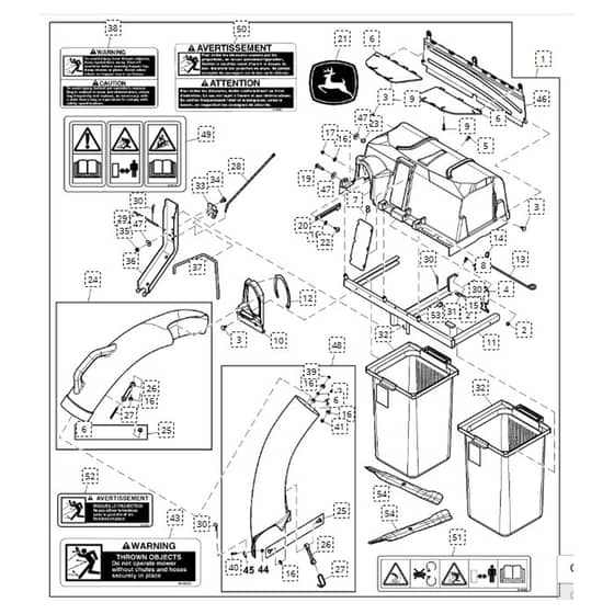 John Deere L111 - PC9458 - Material Collection - ST1010333