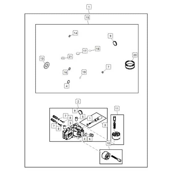 John Deere L111 - PC9458 - Repair Kit - ST860784