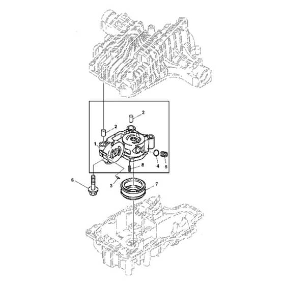 John Deere L120 - PC9290 - Transaxle Center - ST645166