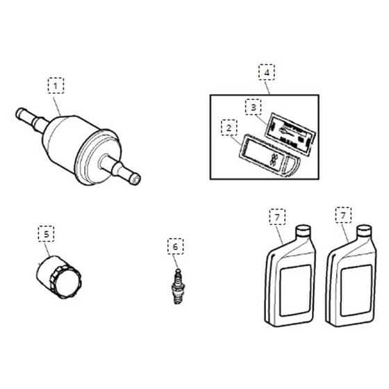 John Deere LA105 - PC9740 - Filter Kit - ST163880