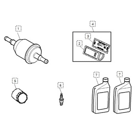 John Deere LA115 - PC9741 - Filter Kit - ST163880