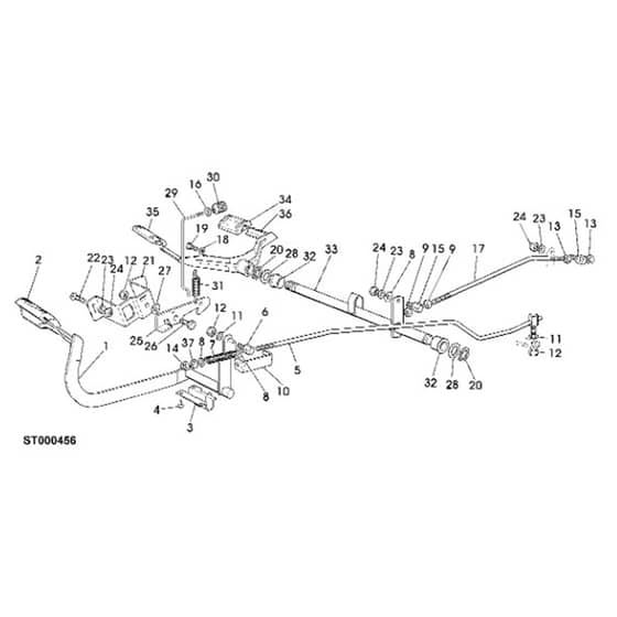 John Deere Lawn - PC4520 - Brake - ST132888