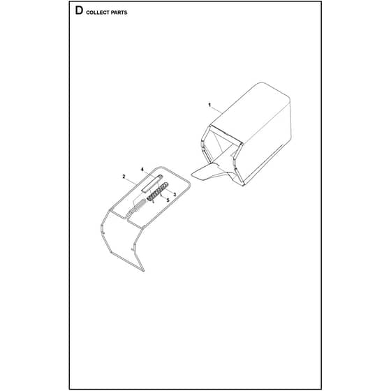 Husqvarna LC 253S - 970541501 - Bagger