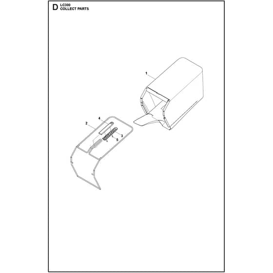 Husqvarna LC 347V - 970541301 - Bagger