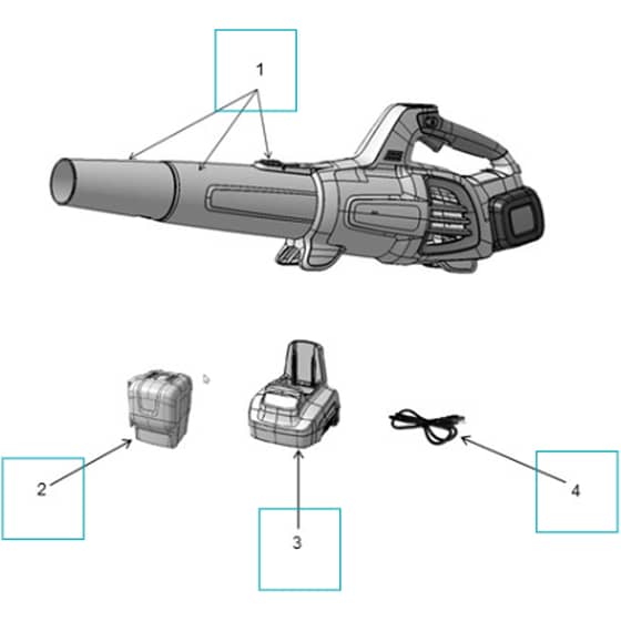 McCulloch Li 58GB - 967686462 2017-12 - Assembly Parts Diagram