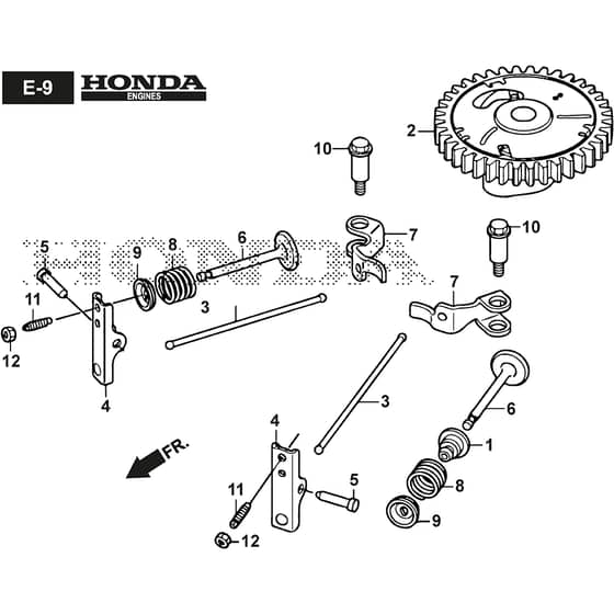 LINER 19SH V - 2021-2024 - 294519037/AT1 - Atco Rotary Mower Camshaft Diagram