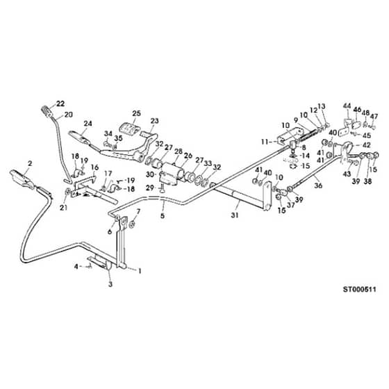John Deere LR135 - PC4438 - Brake - ST247889