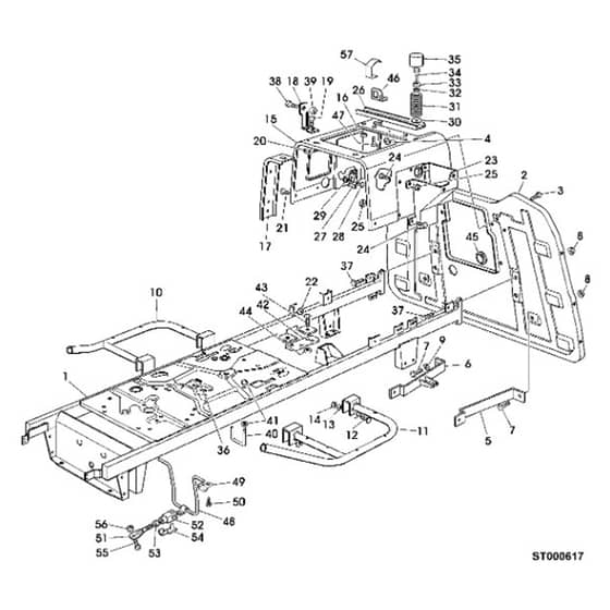 John Deere LR135 - PC4438 - Frame - ST247892