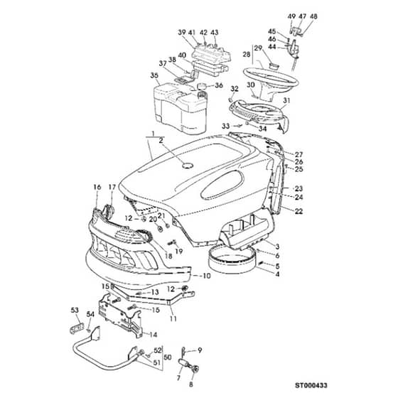 John Deere LR135 - PC4438 - Paneling - ST247893
