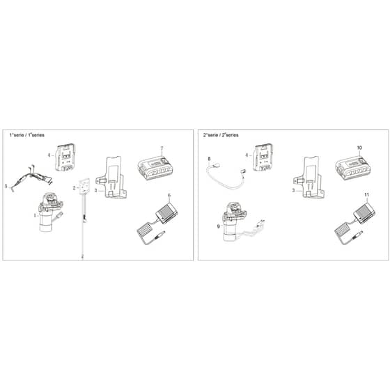 LR 48 TKE PLUS (K655LI) EURO 5 -  - Efco Rotary Mower Start motor assy Diagram
