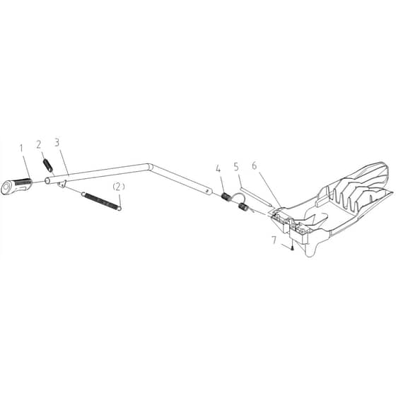 Cobra LT102HRL 2024 - Tractor Jan 2024 from build 2312- only Mulch Plug Diagram