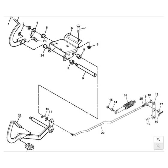 John Deere LT190 - PC9332 - Forward - ST594535
