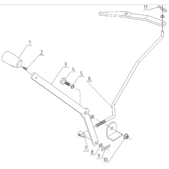 Cobra LT62MRL 2023 - Tractor Jul 2023 Drive Engagement Diagram