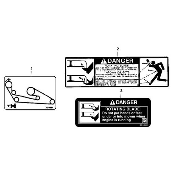 John Deere LTR180 - PC9156 - Mower Deck - ST594093