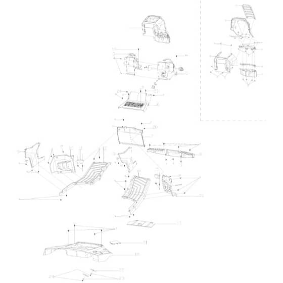 Cobra LTX66HRL - Tractor Jan 2025 Body Diagram
