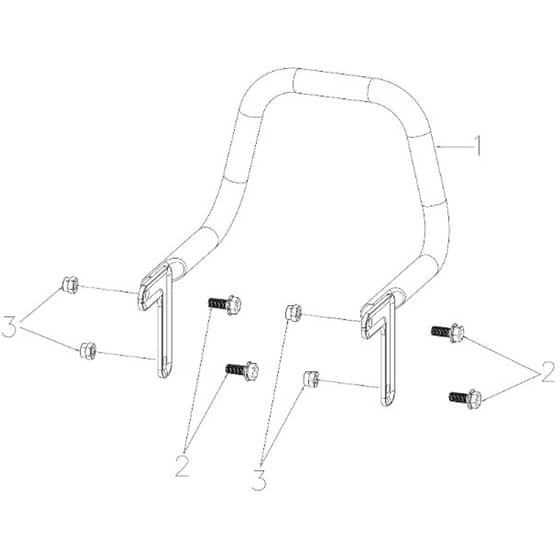 Cobra LTX66HRL - Tractor Jan 2025 Bumper Diagram