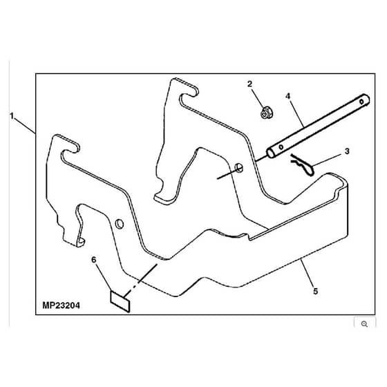 John Deere LX277 - PC2718 - Front Weight - ST580353