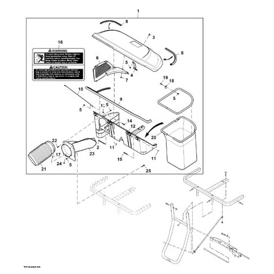 John Deere LX280 - PC9329 - Material Collection (1/2) - ST1053744