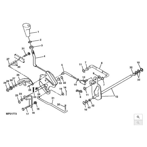 John Deere LX280 - PC9329 - Cruise Control - ST594247