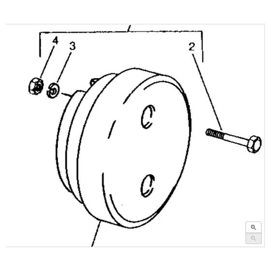 John Deere LX280 - PC9329 - Front Wheel - ST594305