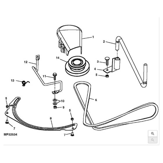 John Deere LX280 - PC9329 - Jacksheave - ST594476