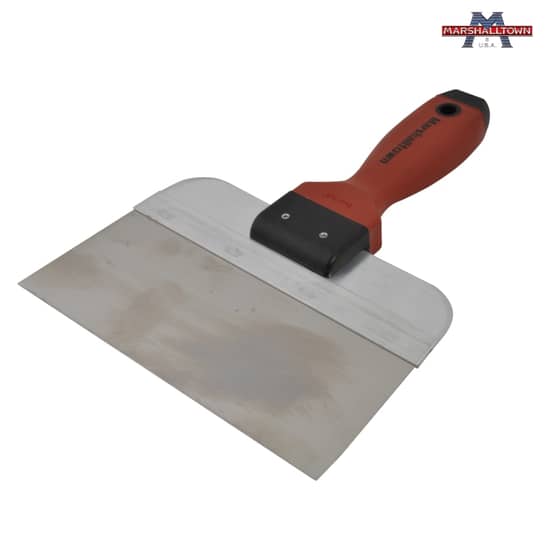 Marshalltown M3508D Blued Steel Taping Knife DuraSoft Handle 200mm (8in) - M3508D