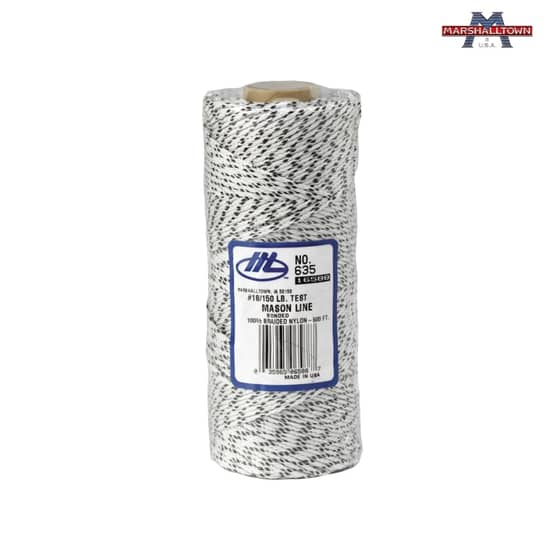 Marshalltown M635 Masons Line 152m (500ft) Flecked White - M635