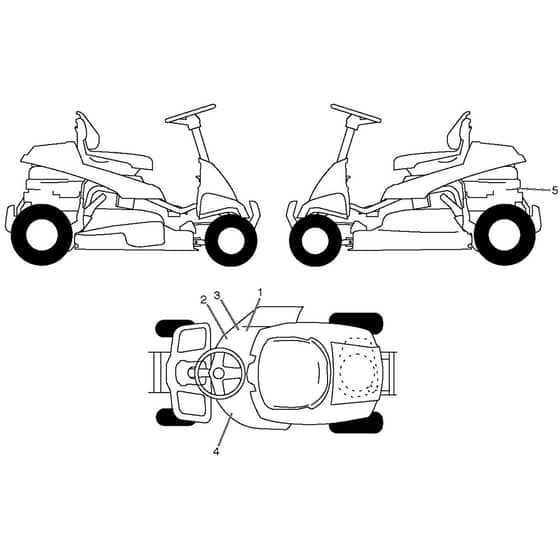 McCulloch M105-77X - 96021002800 - 2013-06 - Decals Parts Diagram