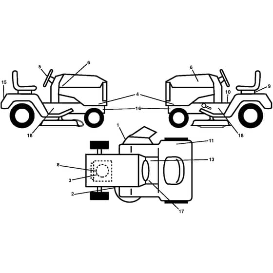 McCulloch M11577 - 96041021401 - 2011-08 - Decals Parts Diagram